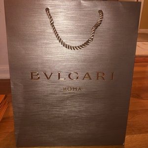 Bvlgari shopping bag